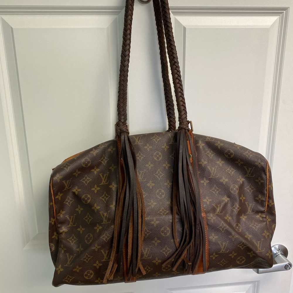 Louis Vuitton Brown Monogram Travel Bag
